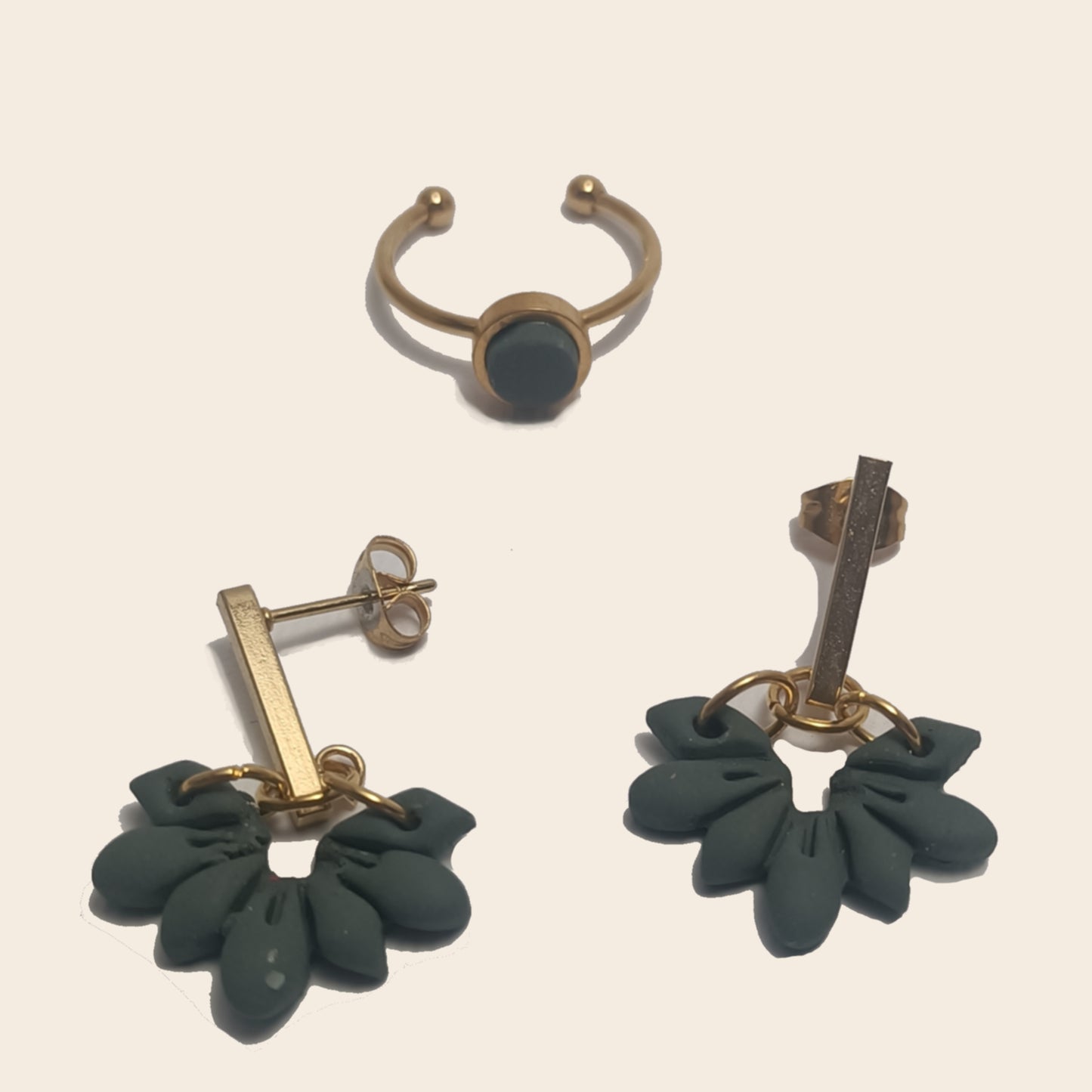 Doncella Mariposa - Conjunto Azul Verdoso