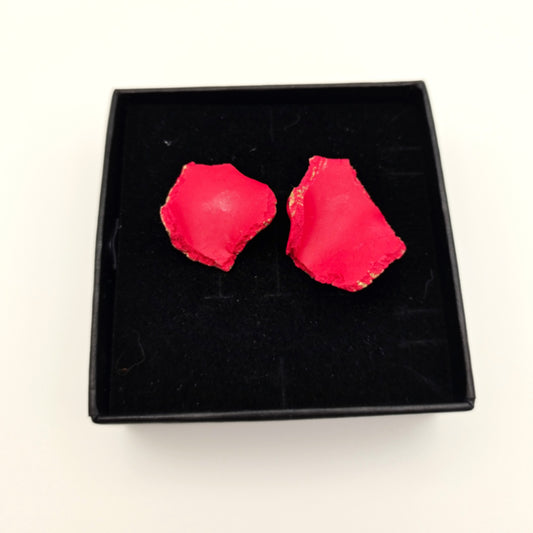 Mawu - pendientes rojos