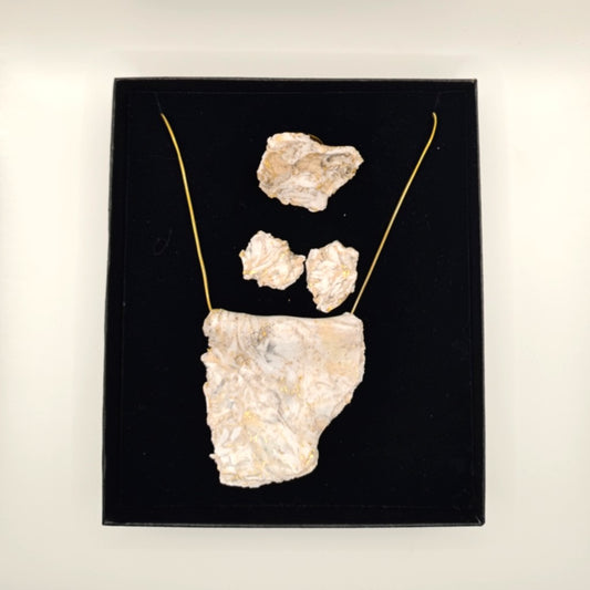 El regalo perfecto - conjunto marmolado y destellos dorados