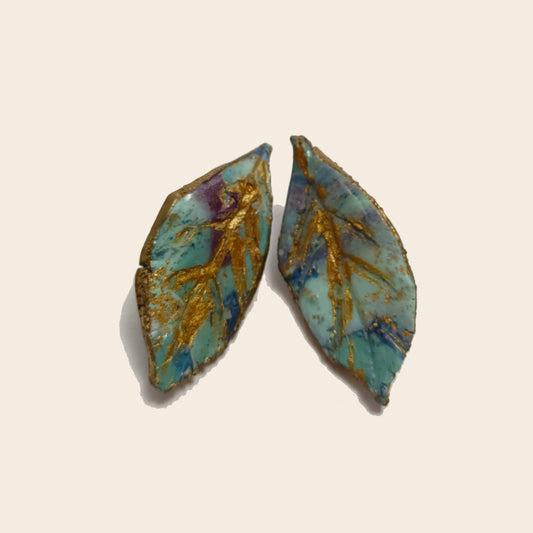 Minerva - turquesa y azul intenso