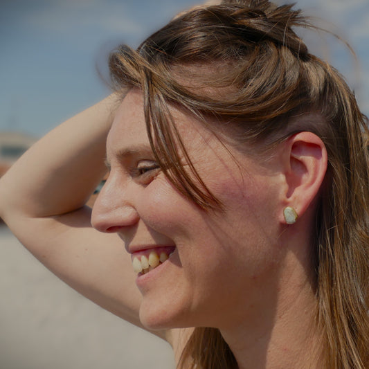 Vesta - tonos pastel con pan de oro