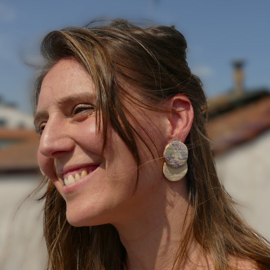 Ostara - Turquesa, lavanda y crema