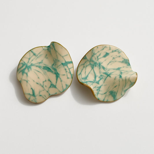 Kali - crema y turquesa