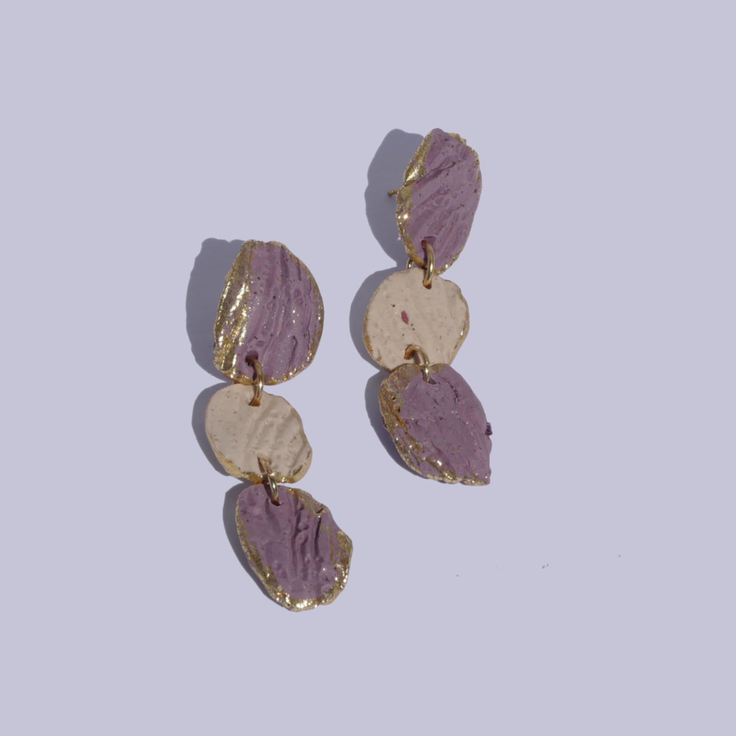 Lakshmi - Pendientes de tres piezas.
