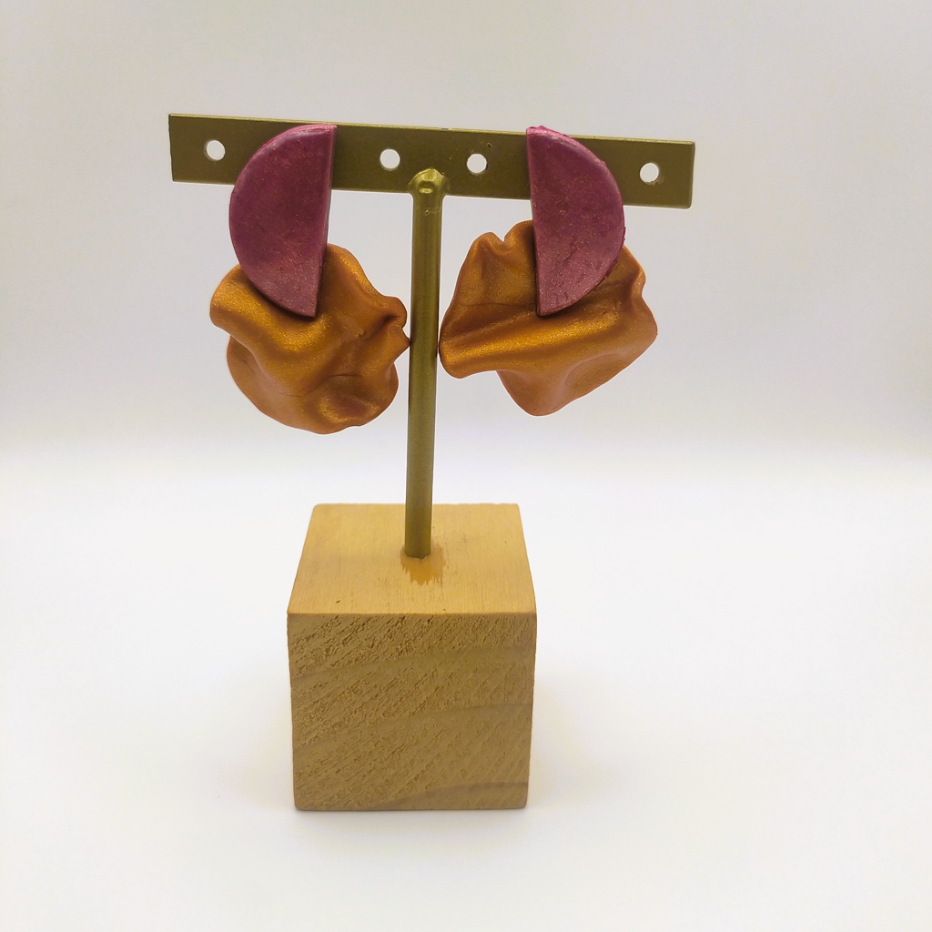 Isis - fucsia y naranja