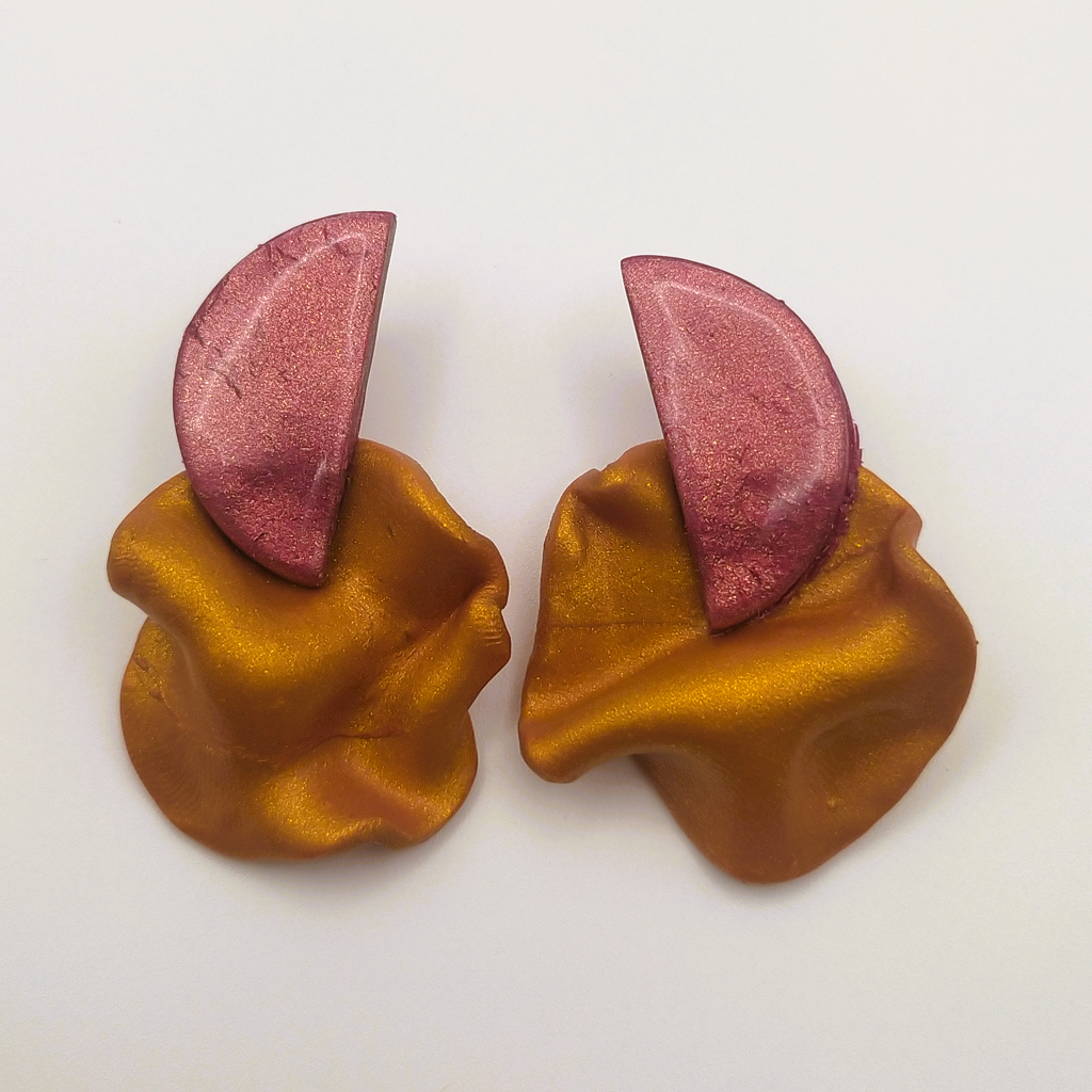 Isis - fucsia y naranja