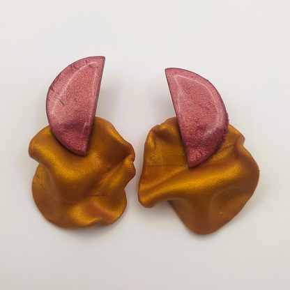 Isis - fucsia y naranja