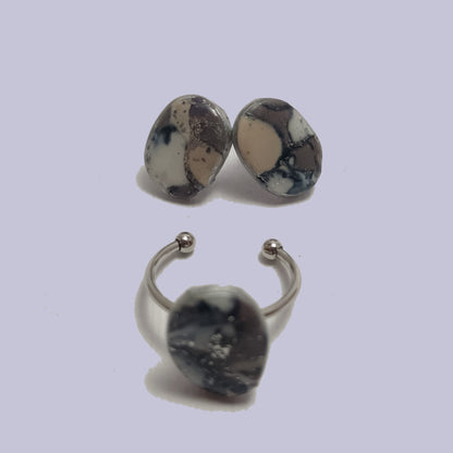 Aeracura - Pendientes y Anillo