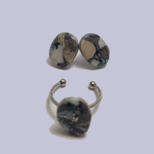 Aeracura - Pendientes y Anillo