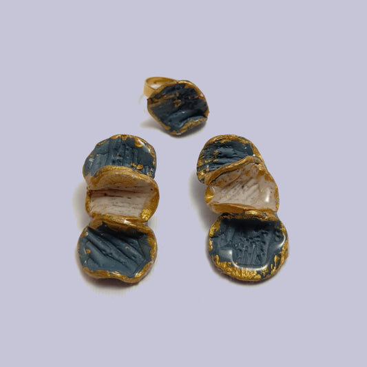 Venus - Pendientes y Anillo