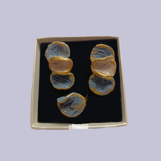 Venus - Pendientes y Anillo