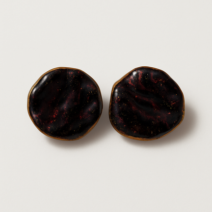 Sarasvati - granate y púrpura profundos