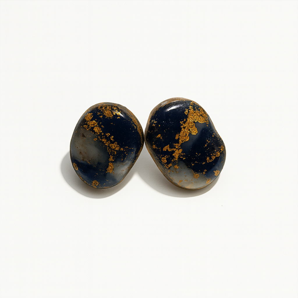 Aeracura - Azul marino con destellos Dorados