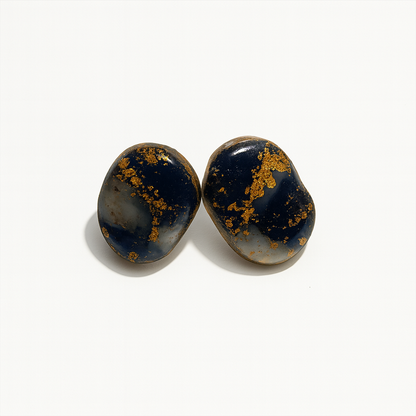 Aeracura - Azul marino con destellos Dorados