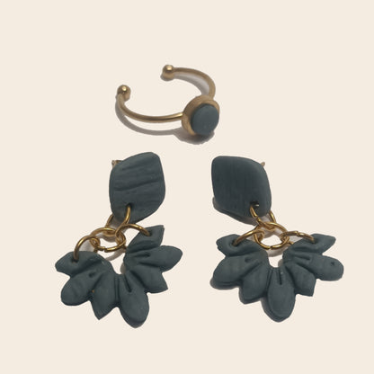 Doncella Mariposa - Conjunto azul calma