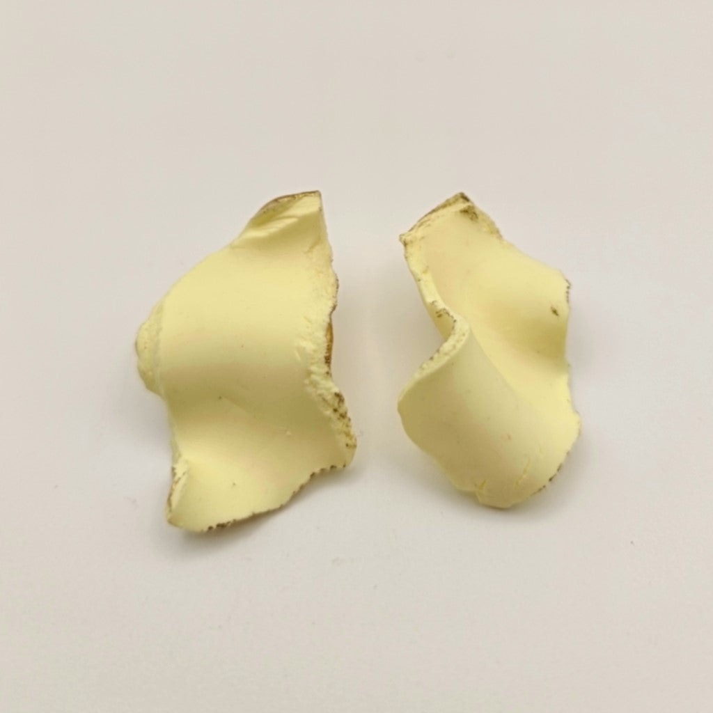 Mawu - pendientes color vainilla