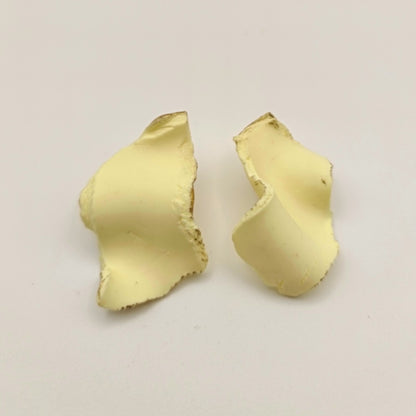 Mawu - pendientes color vainilla