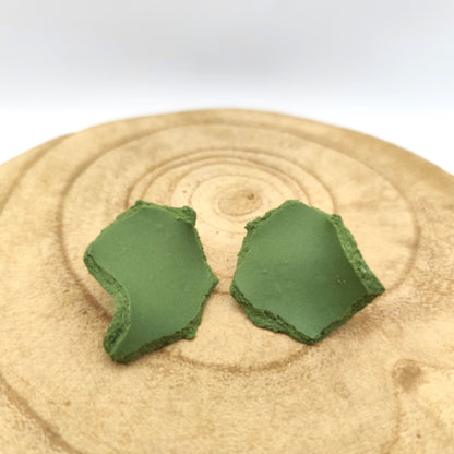 Mawu - pendientes verdes