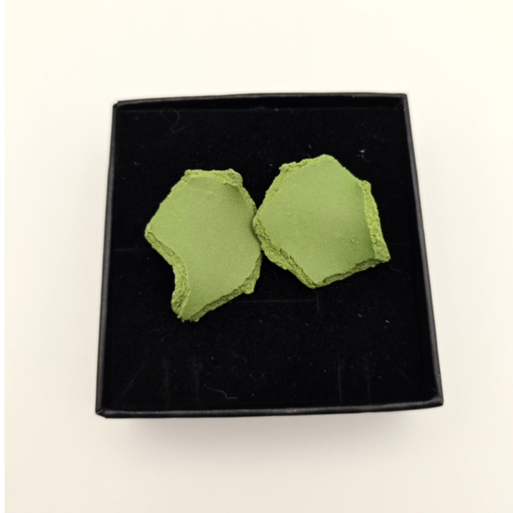 Mawu - pendientes verdes