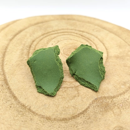 Mawu - pendientes verdes