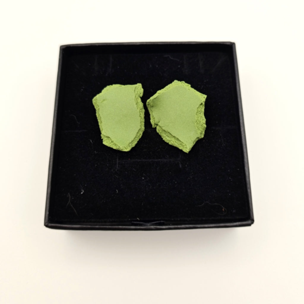 Mawu - pendientes verdes