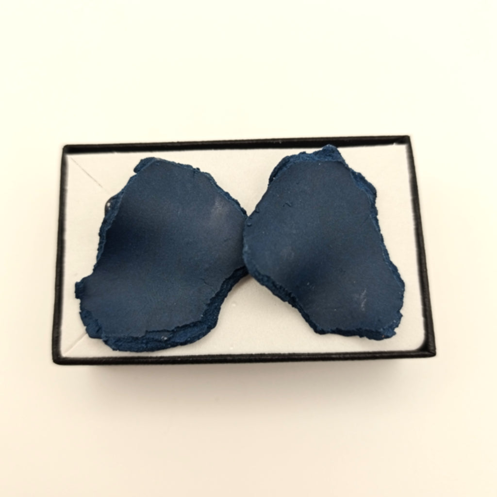 Mawu - pendientes azul marino