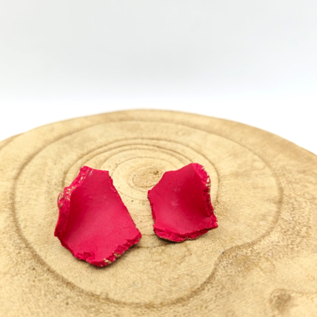 Mawu - pendientes rojos