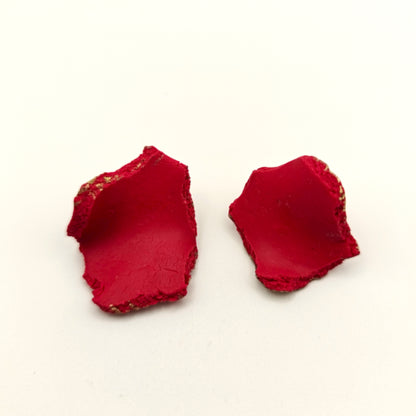 Mawu - pendientes rojos