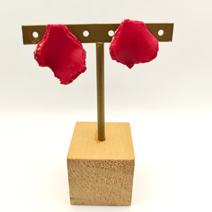Mawu - pendientes rojos
