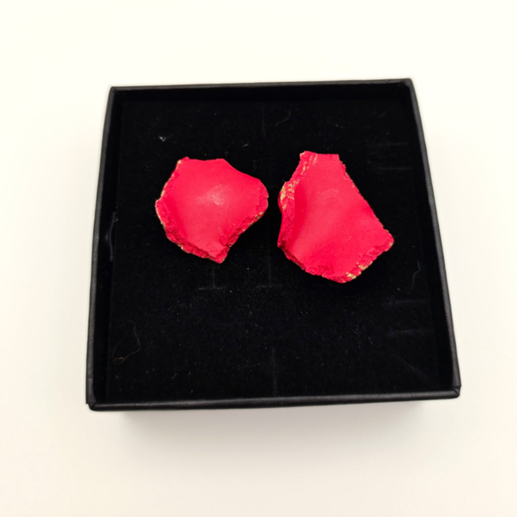 Mawu - pendientes rojos