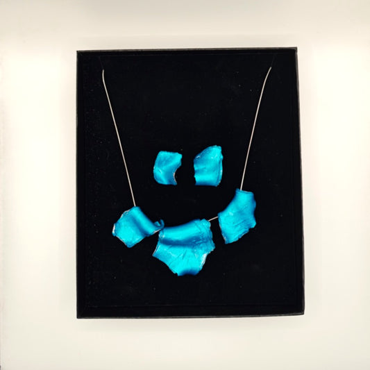 El regalo perfecto - Conjunto azul turquesa intenso