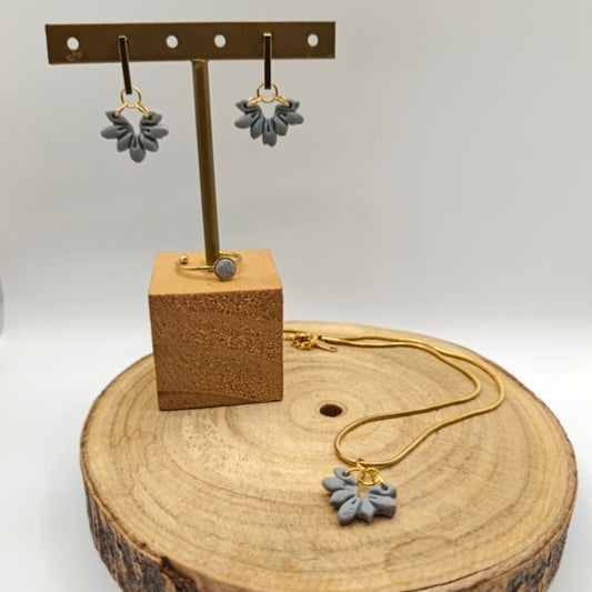 El regalo perfecto - conjunto color gris siberia