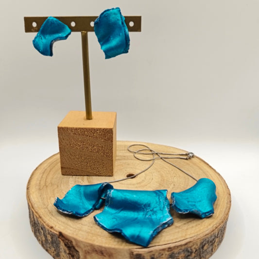 El regalo perfecto - Conjunto azul turquesa intenso