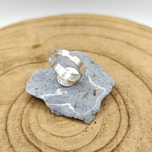 Mawu - Anillo gris piedra