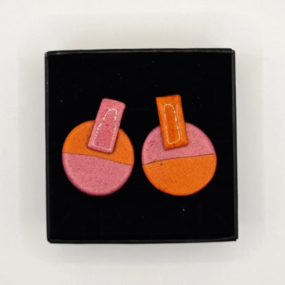Cloris - Naranja y fucsia