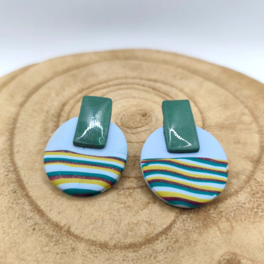 Cloris - Verde y azul, dunas de color
