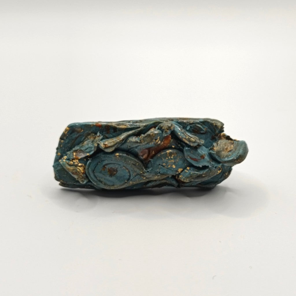 Anillo - fragmentos turquesas