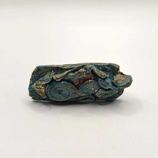 Anillo - fragmentos turquesas