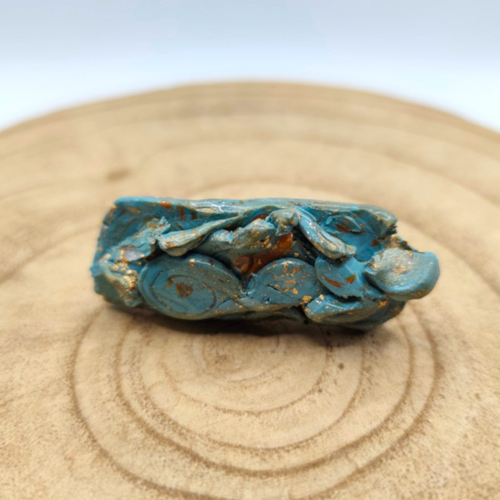 Anillo - fragmentos turquesas