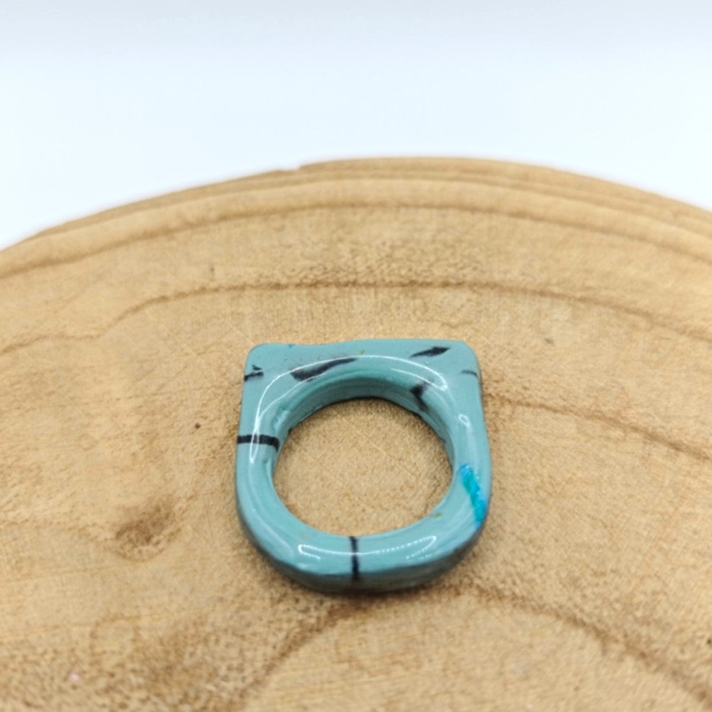 Kali - Anillo de estampado animal print