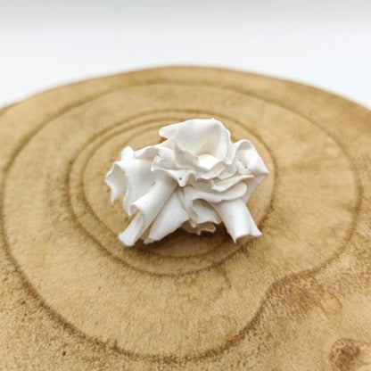 Clavel - Anillo clavel blanco