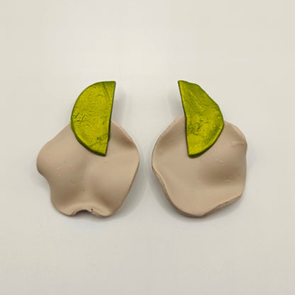 Isis - Verde pistacho y crema