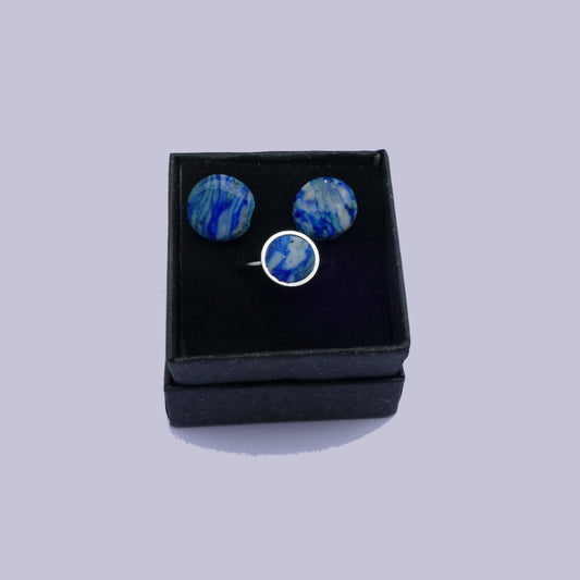 Aeracura - Pendientes y Anillo.