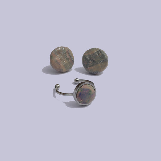 Aeracura - Pendientes y Anillo.