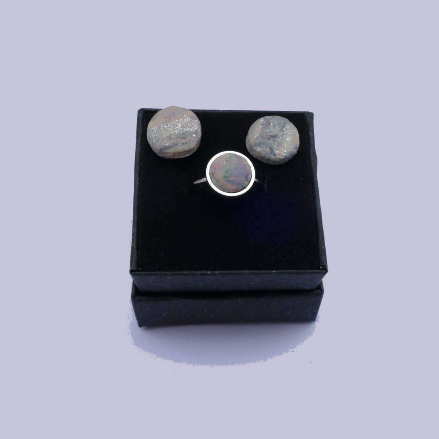 Aeracura - Pendientes y Anillo.