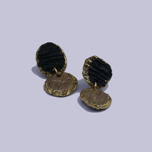 Lakshmi - Pendientes de dos piezas.
