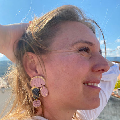 Lakshmi - grandes tonos pastel y azul