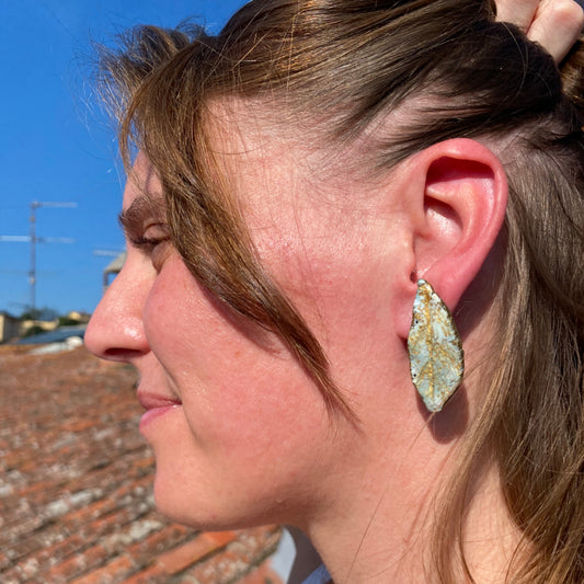 Minerva - turquesa y dorado