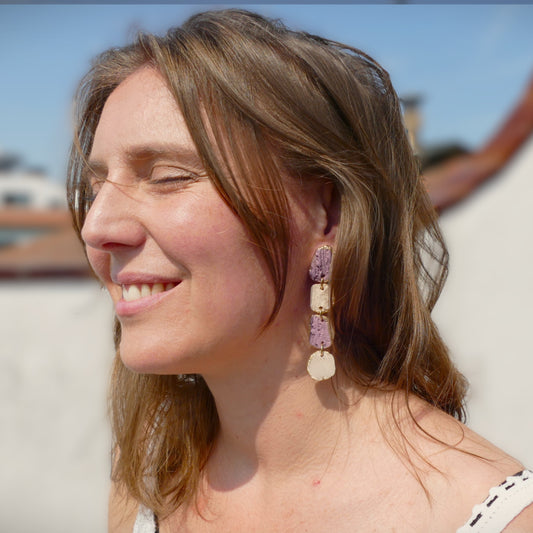 Lakshmi - Pendientes de cuatro piezas.