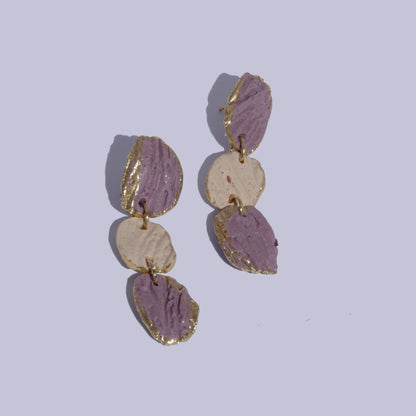 Lakshmi - Pendientes de tres piezas.